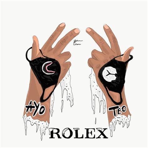 rolex ayo and teo artwork|Rolex ayo and teo clean.